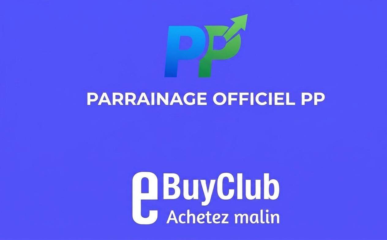 Preuve officielle de l'offre de parrainage eBuyClub avec bonus de bienvenue